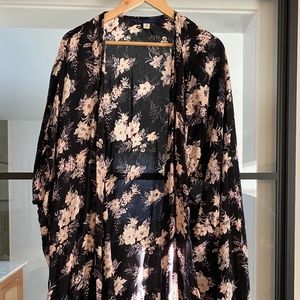 Bohemian Floral Kimono